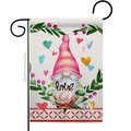 Ornament Collection Ornament Collection G192407-BO 13 x 18.5 in. Gnome Give Love Garden Flag with Spring Valentines Double-Sided Decorative Vertical House Decoration Banner Yard Gift G192407-BO